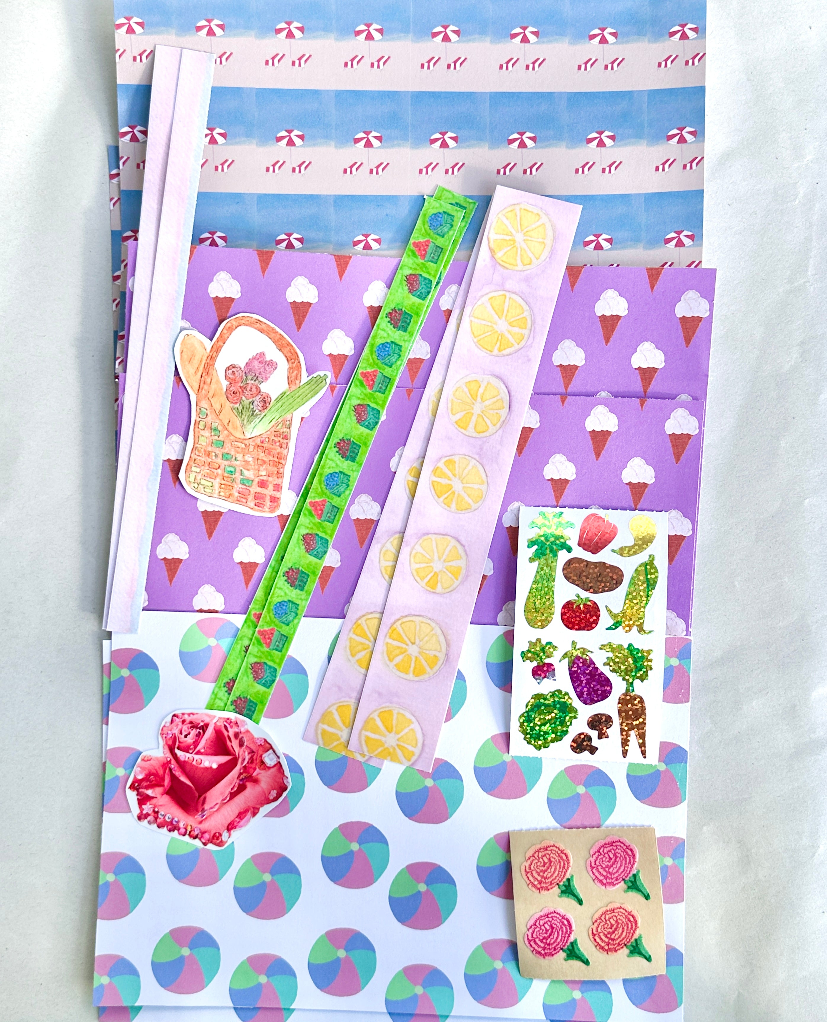 Large Summer Sticker pack